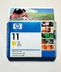 C4838A-GENUINE HP 11 Yellow Ink Cartridge, Sealed NEW. 28ml/0.95 fl oz
