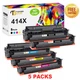 Toner for HP 414A 414X W2020X Laserjet Pro M454dn M454dw MFP M479dw No Chip LOT~