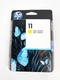 Original HP 11 Yellow (C4838A) OEM HP Ink. Expiration: 11/2013. Sealed In Box