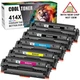 With Chip Toner for HP 414A W2020A Color Laserjet Pro MFP M479fdw M479fdn LOT