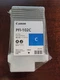 1/4 Used 130 mL Cyan Ink Tank PFI-102BK for Canon Printer iPF750