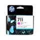 3PK Genuine HP 711 29ml Magenta Designerjet T100 24-in T525 24-inT520 24-inT520 