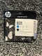 Genuine HP 831 Cyan & Black Printhead CZ677A Date: August 2026