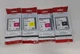 PFI-102 BK C Y M  New Genuine Canon Ink Set Expired 2023