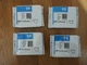 2011-15 SET GENUINE HP 90 PRINTHEADS DESIGNJET 4000 C5054A C5055A C5056A C5057A