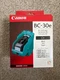 NEW Original BC-30e BJ Cartridge Canon S450 S400 BJC-3000 BJC-6000 BCI-3eBK