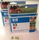 NEW QTY OF 2 GENUINE HP 10 MAGENTA INK CARTRIDGE C4802A EXPIRED 10/2007 SEALED 