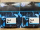 2 PACK HP 564 Black Ink Cartridges OEM Genuine Original