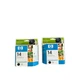 2 New Genuine HP 14 Black Ink Cartridge. Sealed HP Oem Black 14 Cartridge