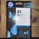 NEW! Exp 11/17 HP 85 Cyan Cartridge (HP C9425A) 28ml 30 90 130 FREE SHIPPING
