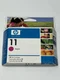 HP 11 Magenta Ink Cartridge C4837A Genuine OEM New Sealed, Exp 2008