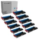 10PK PC301 PC-301 with PC302RF for Brother Fax Printing Cartridge MFC-970MC 885M