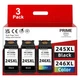 PG-245XL Ink CL-246XL Ink Cartridges for Canon PIXMA MG2522 TS3122 TR4520 TR4522