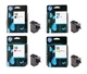 4 x HP Printhead HP Deskjet 2000c 2500c 2500cn / No. 10 C4800A -C4803A