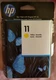 HP 11 Yellow Ink Cartridge C4838A Genuine, Sealed In Box, Date: 11/2016