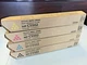 SET OF GENUINE RICOH 841751 841752 841753 841754 TONERS FOR MP C5502 MP C4502