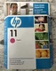 HP 11 Magenta Ink Cartridge C4837A New Sealed Genuine  - 2010; 28ml