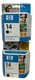 New Genuine HP 14 Black Ink Cartridge. Sealed HP oem black 14 Cartridge (N)