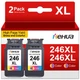 Cartridges CL246XL for Canon Pixma MX490 MG2520 MG3000 TS302 TS202 TS3420 TR4520
