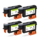 4Pc/Set For HP771 Printhead CE017A CE018A CE019A CE020A For HP Z6200 Z6600 Z6800
