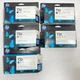 HP 730 Ink SET OF 5 Cyan Yellow Gray Black 130ml EXPIRED 2023 NO MAGENTA