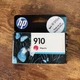  HP 910 Magenta Color OfficeJet 8022 or pro 8025, 8020, 8028, 8035 Expired 2024