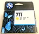 HP 711 Yellow DesignJet Ink Cartridge, CZ132A - 08/2018
