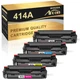 4PK No Chip W2020A Toner Compatible With HP 414A LaserJet M454dn M454dw M479fdw
