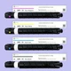 Compatible Canon GPR-55 GPR55 Toner, Set of CMYK / 2 Packs of Black