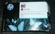 New Genuine HP DesignJet 80 Magenta Ink C4847A 20SEP15 SEALED