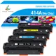 4 PACK Toner for HP 414A W2020A Color Laserjet Pro MFP M479fdw M454dw No Chip