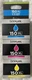 Lexmark 150XL Cyan Magenta Yellow Ink Set 14N1807 Discontinued Sealed Retail Box