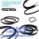 (1 Belt)  Zebra P/N: 79866M - Drive Belt Assy - Zebra S4M, ZM400, ZT410 & ZT420