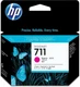 HP 711 Magenta 29-ml 3-Pack Genuine Ink Cartridges (CZ135A) for DesignJet T530,