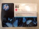 HP 80 Magenta 350ml ~ printer ink cartridge ~ AUG 2017 ~ C4847A ~ NEW IN BOX