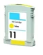 HP #11 Yellow C4838a Ink Cartridge  GENUINE NEW