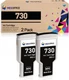 Ink Cartridge Replacement for HP 730 (P2V71A) DesignJet Series 300ml Matte Black