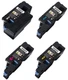 GENUINE Dell E525w Black Yellow Magenta Cyan Toner Cartridge
