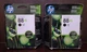 (2) HP Office Jet 88XL Black Printer Ink Cartridge NIB Exp. 2016 HP C9396AN