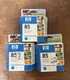 Lot Of 3 HP Cyan C9425A 28ml Inkjet Cartridges OEM Sealed Exp 10/2006