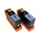 2x High-Yield Black Ink Cartridge For Lexmark 150XL Pro715 Pro915 S315 S415 S515