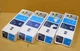 Set of (4) Genuine UV HP 83 INK CARTRIDGE C4941A Cyan Designjet 5000 5500