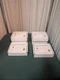 Zebra Z-Band UltraSoft Wristband Cartridge Lot of 4 10015355K White