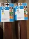 (Lot Of 2) Genuine HP 11 C4838A Yellow Ink Cartridg OEM New Sealed EXP 1/2010