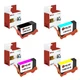 4Pk LTS 150XL BCMY HY Compatible for Lexmark Pro715 Pro915, S315 S415 S515 Ink
