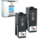 2-Pack Replacement 150XLBK Ink Cartridge for Lexmark Pro715 Pro915 S310 S515