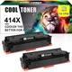 2 x Compatible with HP 414X W2020X Toner MFP M479fdw M454dw M454dn No Chip
