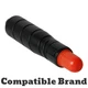 For Canon 4792B003 (GPR-43) Compatible Black Toner Cartridge