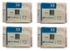 Genuine HP DesignJet 1050C 1055CM / No 80 C4820A Printhead - C4823A Printheads