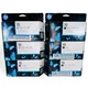 Lot Of 6 HP 70 130ml Matt Black Photo Cyan&hellip;EXP 2026/2027 DesignJet Ink Cartridge